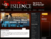 Tablet Screenshot of congoweek.org